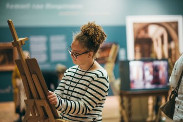 Tekenen op zaal