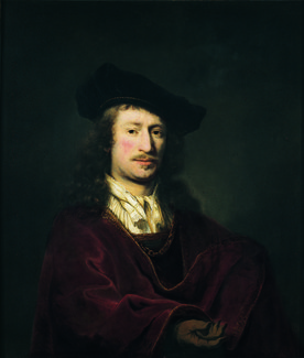 Ferdinand Bol, Self-portrait at the age of thirty