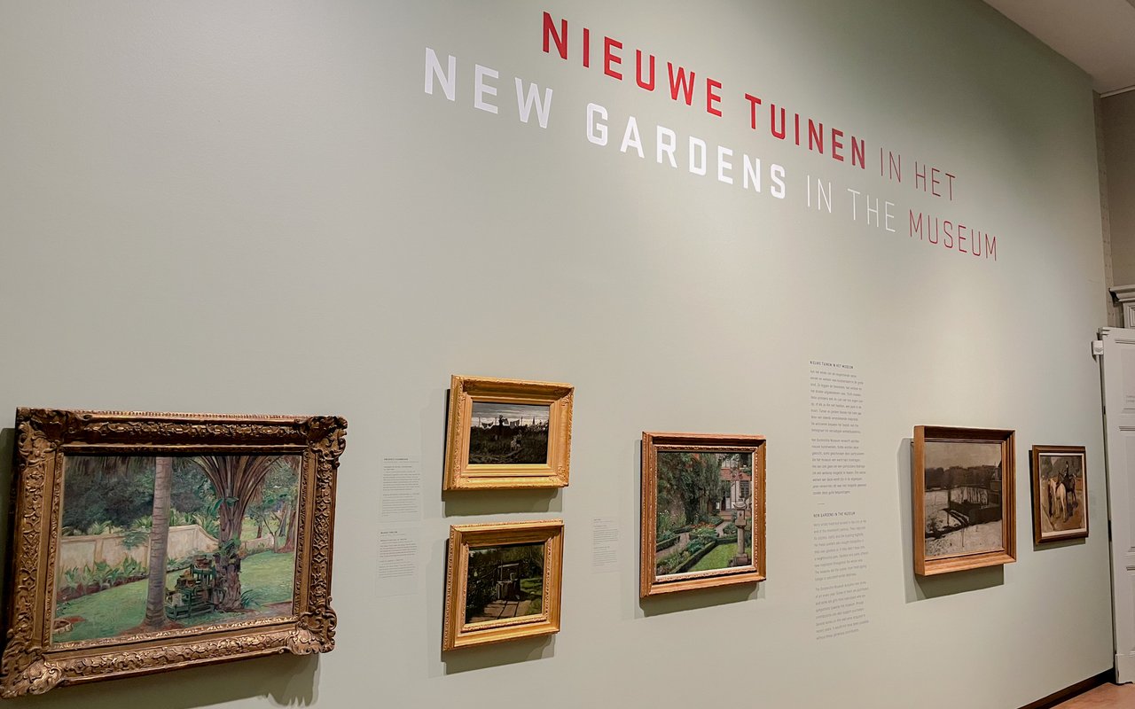 Nieuwe tuinen in het museum